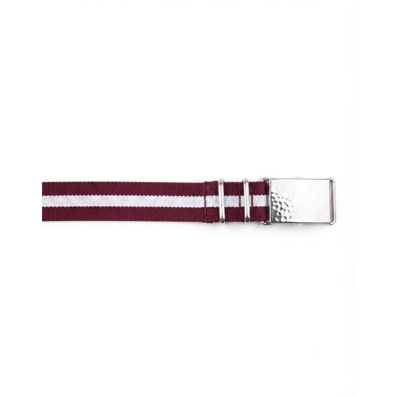 School Belts With White Bukkal